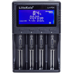 Зарядное устройство Liitokala Lii-PD4 универсальная зарядка на 4 канала для Ni-Mh/Ni-Cd Li-Ion LiFePO4 великий дисплей Зарядное устройство Liitokala Lii-PD4 универсальная зарядка на 4 канала для Ni-Mh/Ni-Cd Li-Ion LiFePO4 великий дисплей