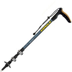 Трекінгові палки Vipole Walker S25 20 алюміній максимальна довжина 100 см вага однієї палки 235 г Трекінгові палки Vipole Walker S25 20 алюміній максимальна довжина 100 см вага однієї палки 235 г