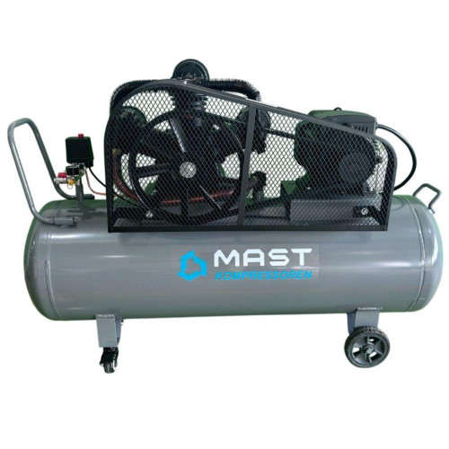 Поршневой компресор Mast TB90/300L 400V потужність 9 кВт продуктивность 900 л/мин об'єм ресивера 300 литров