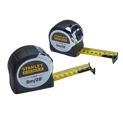 Рулетка STANLEY FMHT43041-0 FatMax® 5м/16х25мм 8м/26х25 класс точности II корпус АВС-пластик Рулетка STANLEY FMHT43041-0 FatMax® 5м/16х25мм 8м/26х25 класс точности II корпус АВС-пластик