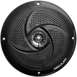 Водонепроникні колонки Osculati 5.25″ сверхплоские 40+40 Вт чорний RMS 20+20 Вт АЧХ 80 Гц ~ 18 кГц Водонепроникні колонки Osculati 5.25″ сверхплоские 40+40 Вт чорний RMS 20+20 Вт АЧХ 80 Гц ~ 18 кГц