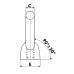 Рим-гайка Osculati M10 нержавеющая сталь AISI 316 для такелажних робіт максимальная прочность и довговічність