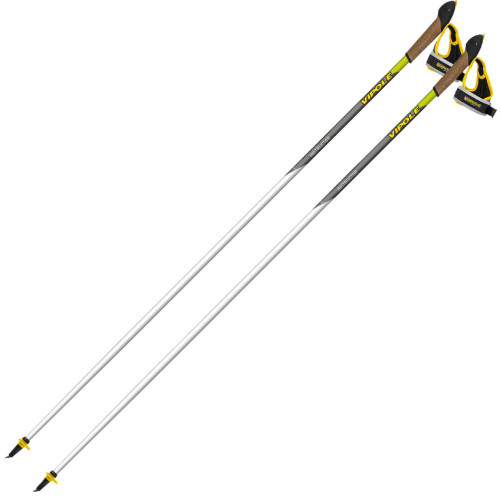 Палиці для скандинавської ходьби Vipole Instructor 105 155 г 100% HM Carbon фіксованої довжини 105 см