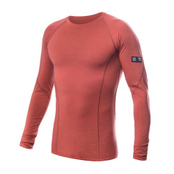 Термобілизна чоловіча Sensor Merino Active LS терракотова розмір L мериносовая шерсть для тепла і комфорту Термобілизна чоловіча Sensor Merino Active LS терракотова розмір L мериносовая шерсть для тепла і комфорту
