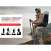 Трекінгова палиця Naturehike ST 03 7075 AL NH17D017-D дюралюміний 135 см вага 250 г серий