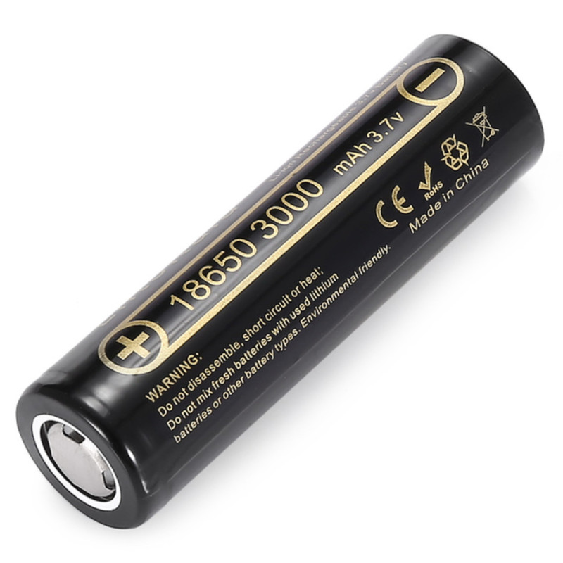 Акумулятор LiitoKala Lii-30A 18650 3000mAh Li-ion 1000 циклів зарядки низьке внутрішнє опір 35 мОм