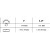 Ленточная пила по металлу MAST Metalltechnik BS 712N Pro потужністю 0.75 кВт розміри 1280x575x1140 мм
