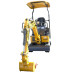 Мініекскаватор NEX N12 Basic дизельний YANMAR 10.3 кВт глибина копання 2 м ширина ковша 40 см