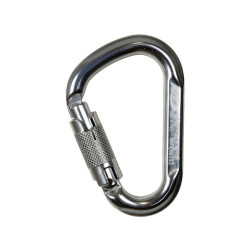 Карабін Climbing Technology Snappy WG сірий вага 89 г розривне навантаження 23 кН автоматична муфта Twist-Lock Карабін Climbing Technology Snappy WG сірий вага 89 г розривне навантаження 23 кН автоматична муфта Twist-Lock