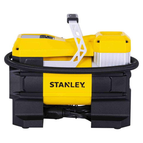 Автомобільний компресор STANLEY SXIF0001 продуктивність 23 л/хв максимальний тиск 10 Бар 12 В адаптер прикурювача