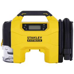 Автомобільний компресор STANLEY SXVI02001 3-в-1 максимальний тиск 10 бар шланг 0.74 м Автомобільний компресор STANLEY SXVI02001 3-в-1 максимальний тиск 10 бар шланг 0.74 м