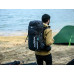Рюкзак Naturehike NH18Y045-Q 45 л чорний ергономічний нейлоновий зносостійкий для туристичної діяльності