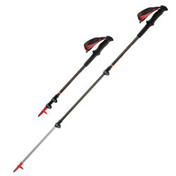 Трекінгова палка Naturehike ST06 NH17D006-D чорна максимальна довжина 135 см вага 185 г карбоновий стержень Трекінгова палка Naturehike ST06 NH17D006-D чорна максимальна довжина 135 см вага 185 г карбоновий стержень