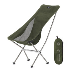 Складний стілець Naturehike YL06 NH18Y060-Z зелений алюміній 7075 максимальне навантаження 150 кг вага 1.28 кг Складний стілець Naturehike YL06 NH18Y060-Z зелений алюміній 7075 максимальне навантаження 150 кг вага 1.28 кг