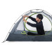 Двомісна палатка Naturehike NH15Z006-P темно-зелена вага 1.8 кг розміри 205 х 130 х 110 см для кемпінгу та трекінгу