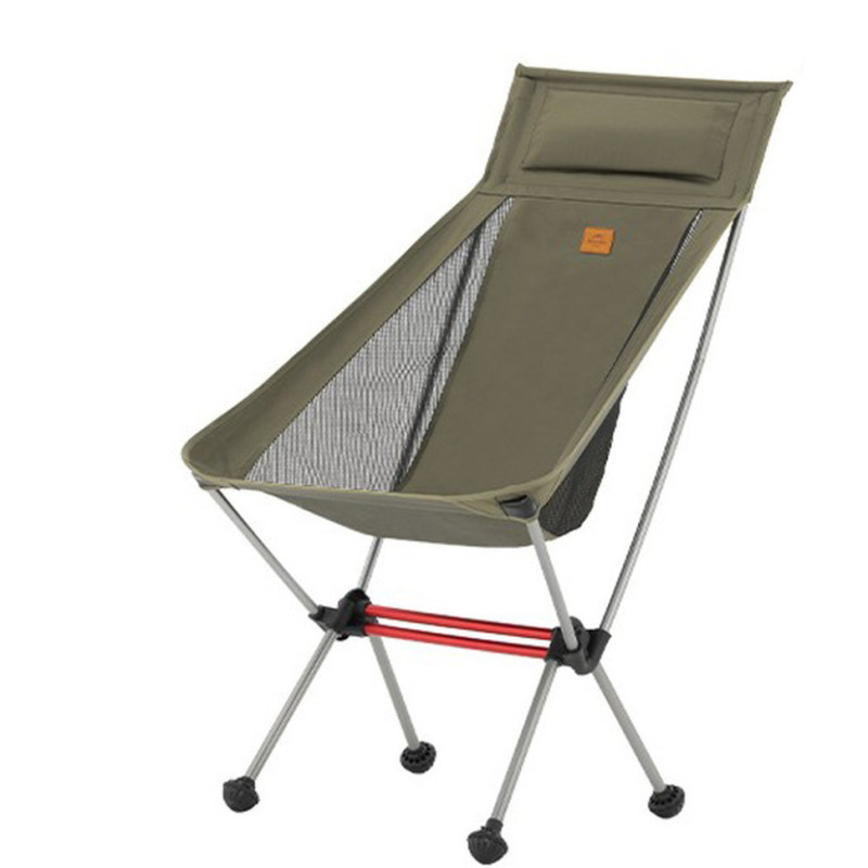 Складний стілець Naturehike CNK2350JJ018 Stellaluna L02 алюміній оливковий вага 1.35 кг макс. навантаження 120 кг