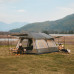 Восьмимісна палатка Naturehike Cape 13.1 CNK2450WS050 швидкого розкриття сірокоричнева 423 х 310 х 198 см 16.8 кг