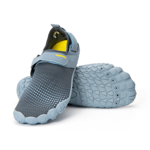 Аквашузи Naturehike NH20FS022 чоловічі розмір 43 блакитні гумова підошва дренажні отвори