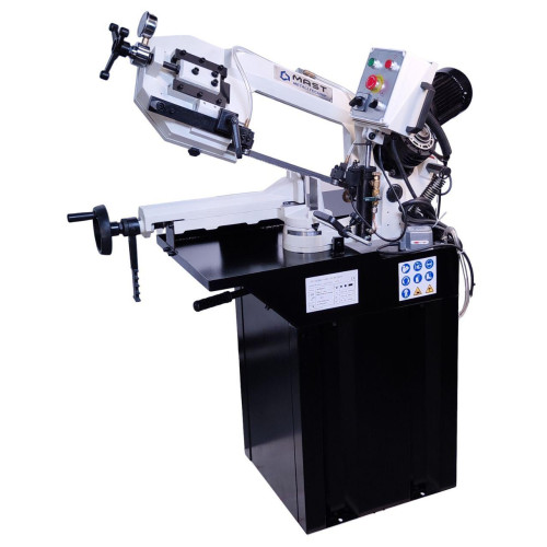 Ленточна пила MAST Metalltechnik M-BS210 400V 2 швидкості 32.5 65 м/хв потужність 2.2 кВт довжина полотна 2110 мм