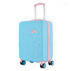 Дитяча валіза Semi Line T5883-2 Blue/Pink 34л 4 колеса телескопічна ручка легка ABS-пластик Дитяча валіза Semi Line T5883-2 Blue/Pink 34л 4 колеса телескопічна ручка легка ABS-пластик