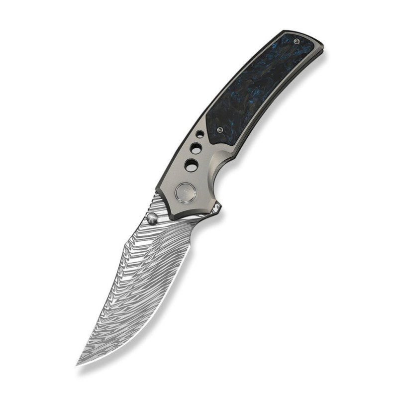 Складний ніж Weknife Skynix WE24087-DS1 220.3 мм 129.3 г сталь Damasteel замок Bolster Lock