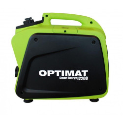 Інверторний генератор Optimat Smart Energy I2200 потужність 2 кВт максимальна потужність 2.2 кВт 4-тактний двигун шум 62 дБ Інверторний генератор Optimat Smart Energy I2200 потужність 2 кВт максимальна потужність 2.2 кВт 4-тактний двигун шум 62 дБ