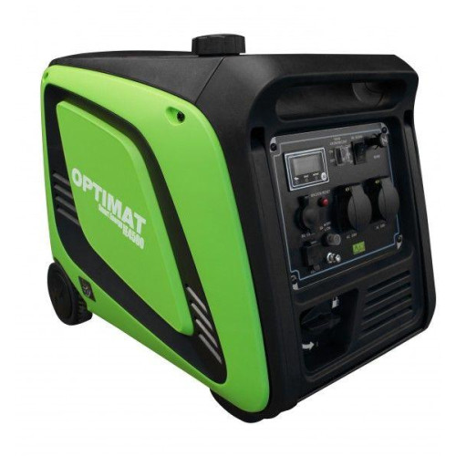 Інверторний генератор Optimat Smart Energy IE4500 3.5 кВт 4-тактний двигун 223 см³ 2 розетки 230 В
