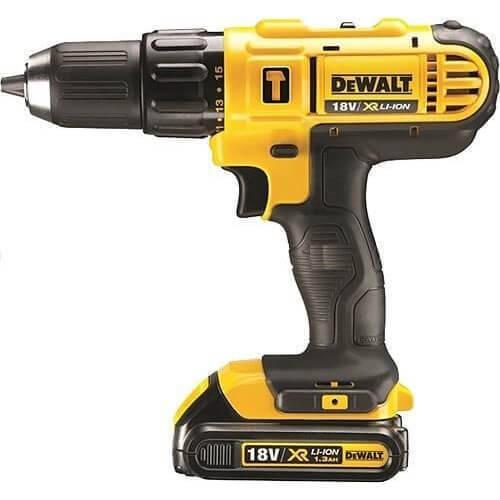 Акумуляторний ударний дриль-шуруповерт DeWALT DCD776C2 потужність 300 Вт вага 1.72 кг максимальний крутний момент 42 Нм