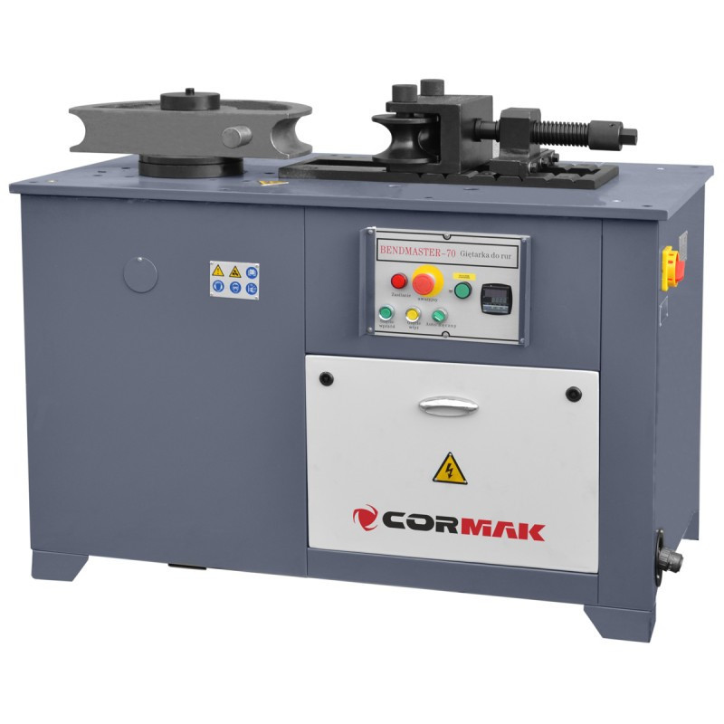 Трубогиб Cormak BENDMASTER 70 потужність 5 кВт максимальний діаметр труби 70x5 мм вага 680 кг