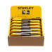 Ніж SM STANLEY 1-10-150 довжиною 130 мм з сегментним лезом шириною 9 мм АБС пластик висувне фіксування