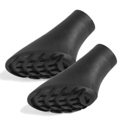 Насадка-колпачок Vipole Race NW Rubber Shou R19 64 для скандинавської ходьби чорний гумовий матеріал еластичність Насадка-колпачок Vipole Race NW Rubber Shou R19 64 для скандинавської ходьби чорний гумовий матеріал еластичність
