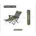Крісло-шезлонг Naturehike CNK2550JJ023 Nightfall T05 сталь хаки ергономічний дизайн вага 3.9 кг макс. навантаження 100 кг