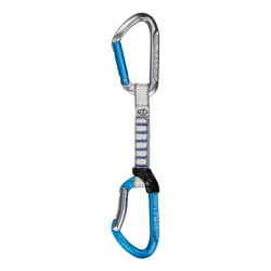 Стропа з карабінами Climbing Technology Salto Set NY 12 см Титан легка 200 г міцність 22 kN електричний синій Стропа з карабінами Climbing Technology Salto Set NY 12 см Титан легка 200 г міцність 22 kN електричний синій