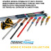 Секція палок Vipole Asta Power Steps Blue 115 HM Carbon QuickLock ALU фіксована довжина 115 см для скандинавської ходьби