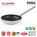 Сковорода Flonal Pura Induction Professional 24 см антипригарне покриття Magma-Tech Plus сріблястий колір 3 роки гарантії