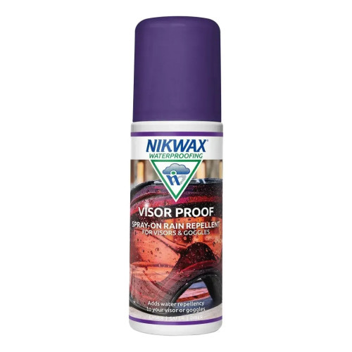 Водоотштовхувальний засіб Nikwax Visor Proof 125ml спрей для лінз ефективний захист від вологи та забруднень
