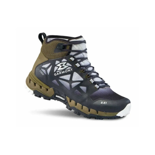 Черевики Garmont 9.81 N AIR G S MID GTX чорний/бронзовий 41 гідроізоляція GORE-TEX® SURROUND® вага 390 г