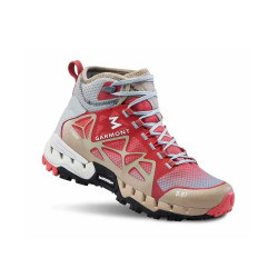 Черевики Garmont 9.81 N AIR G S MID GTX WM вологозахищені вага 330 г колір білий/коралловий розмір 37.5 Черевики Garmont 9.81 N AIR G S MID GTX WM вологозахищені вага 330 г колір білий/коралловий розмір 37.5