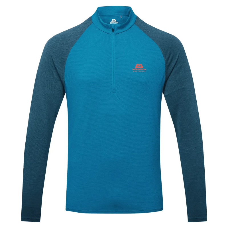 Кофта Mountain Equipment Nava LS Men's Zip T легка 125 г/м² с YKK блискавкою антибактеріальна обробка розмір S