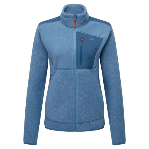 Кофта Mountain Equipment Highpile Women's Jacket Stellar/Majolica 100% перероблений високий фліс 3 кишені