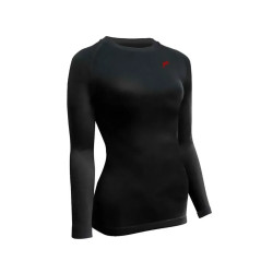 Термокофта F-Lite Megalight 240 Heat Longshirt Woman чорна L поліамід 80% поліпропілен 20% безшовна конструкція Термокофта F-Lite Megalight 240 Heat Longshirt Woman чорна L поліамід 80% поліпропілен 20% безшовна конструкція