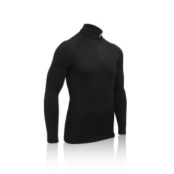 Термокофта F-Lite Megalight 240 Longshirt Man чорна M антибактеріальне покриття безшовна конструкція Термокофта F-Lite Megalight 240 Longshirt Man чорна M антибактеріальне покриття безшовна конструкція