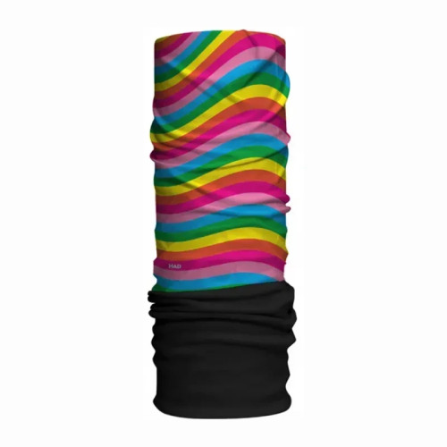Головний убір H.A.D. Original Fleece Rainbow 100% поліестер вага 90 г розміри 70 х 24.5 см мультифункціональний теплий аксессуар