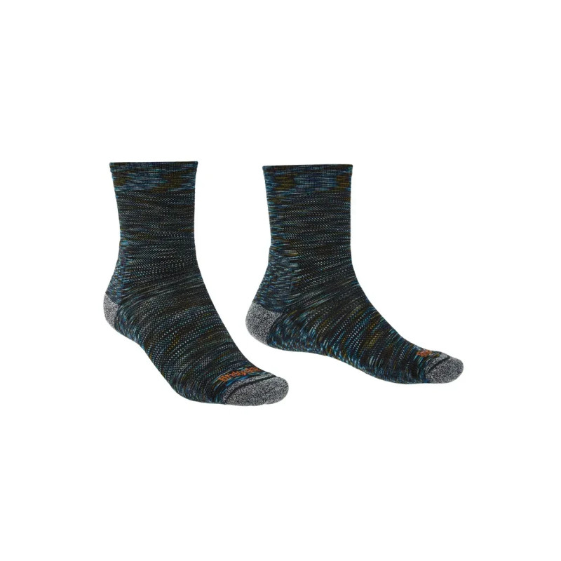 Шкарпетки Bridgedale Hike Ultra Light T2 Crew черні XL Merino Wool 56% зональна вставка T2