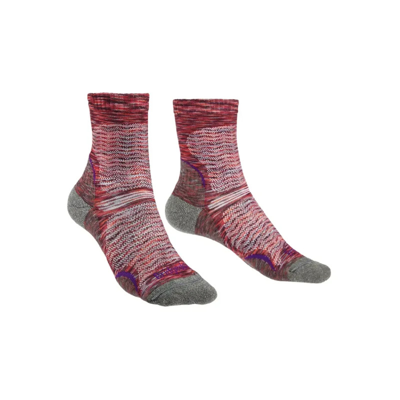 Шкарпетки Bridgedale Hike Ultra Light T2 S MULTI PINK Меріносове волокно Технологія Fusion