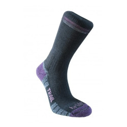 Шкарпетки Bridgedale WoolFusion® Trail L Чорний/Фіолетовий 40% шерсть анатомічний дизайн висота голівки Boot Шкарпетки Bridgedale WoolFusion® Trail L Чорний/Фіолетовий 40% шерсть анатомічний дизайн висота голівки Boot