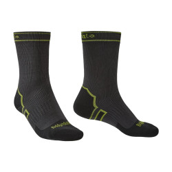 Мембранні носки Bridgedale Storm Sock LW Boot темно-сірі L 100% водонепроникні з тришаровою конструкцією та амортизацією Мембранні носки Bridgedale Storm Sock LW Boot темно-сірі L 100% водонепроникні з тришаровою конструкцією та амортизацією