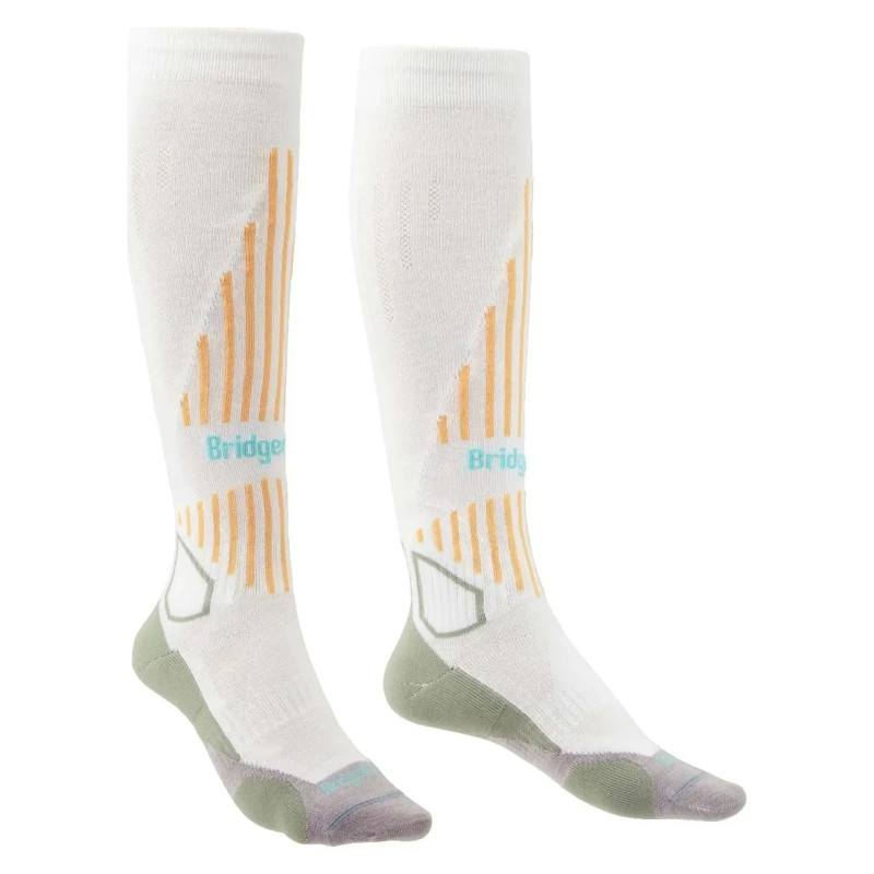 Шкарпетки Bridgedale Women's Ski LightWeight Ліловий M висота до коліна 20% меріносової вовни 51% нейлон