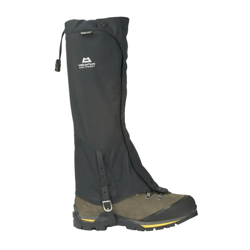 Гамаші Mountain Equipment Glacier Gaiter чорні L GORE-TEX нейлон 75D вага 240 г зносостійкий нейлон 500D