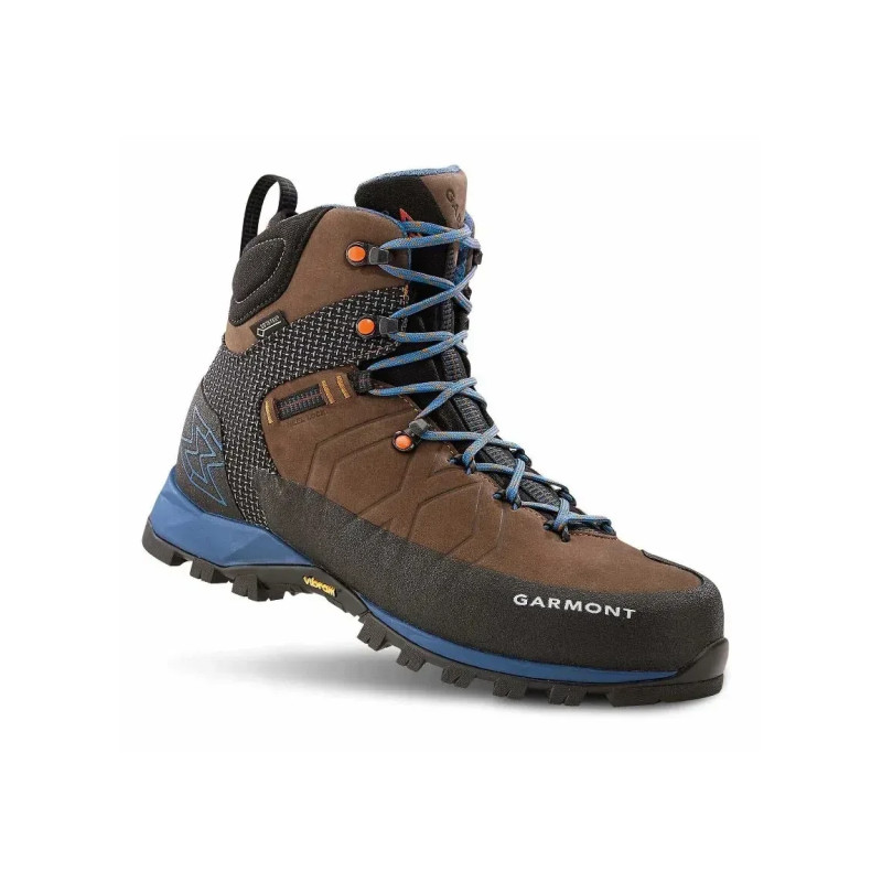 Черевики Garmont Toubkal GTX мембрана Gore-Tex 47.5 темно-коричневий/синій підошва Vibram Apex